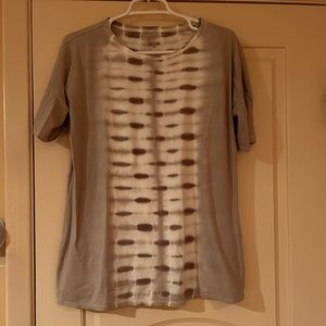 J Jill boatneck tunic with elbow length sleeve. New